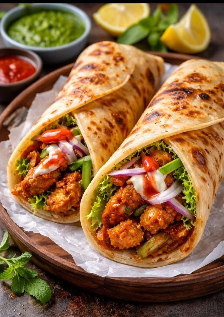 Paratha & Roti Rolls