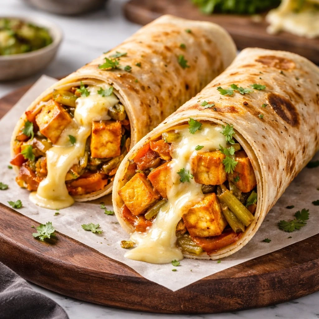 Roti & Paneer Rolls